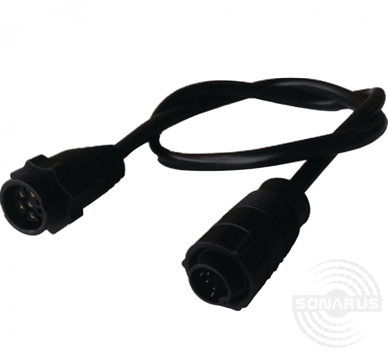 Lowrance Adapter 7-Pin Blue Transducer to a 9-Pin Black Unit