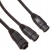 Raymarine Y-Cable (9 pin to 9 & 7 pin) to attach a DownVision (CPT-1xx)Transducer& an Airmar (direct connect to ax7/eSx7 MFD) transducer to AXIOM 7DV