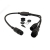 Raymarine Y-Cable (25 pin to 9 & 8 pin) to attach a DownVision (CPT-1xx) Transducer & an Airmar (CP370 style connector) transducer to AXIOM RV